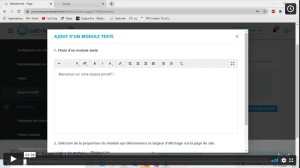 Tuto : Création d’un espace privatif